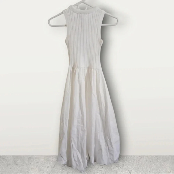 Urban Revivo Bubble Hem Midi Dress - Picture 4 of 5